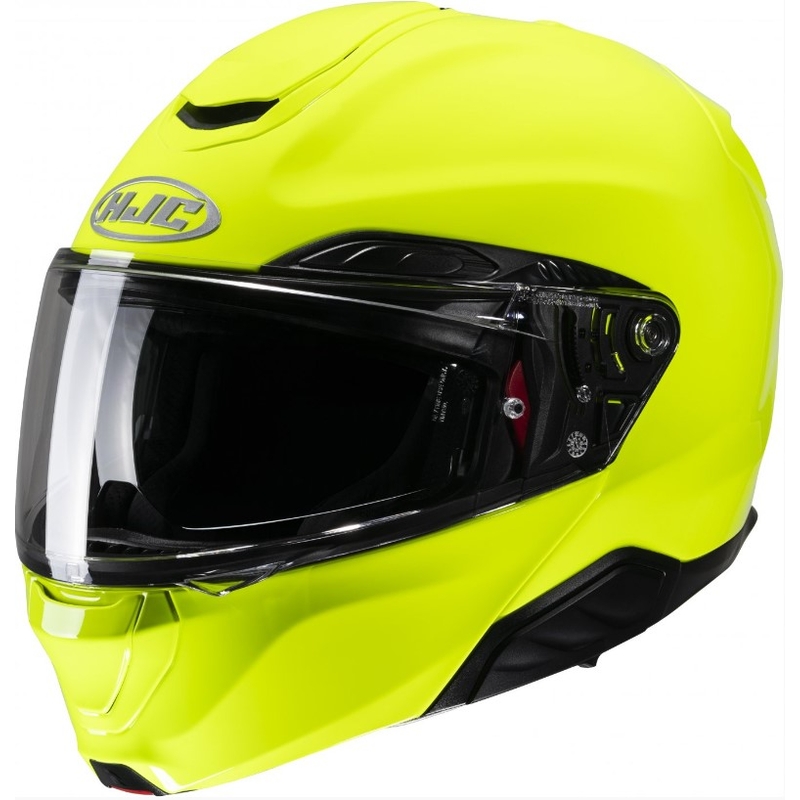 HJC RPHA 91 Solid felnyitható bukósiska fluo zöld