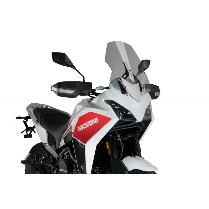Windscreen PUIG TOURING smoke részére MOTO MORINI X-Cape 650 2022-2025