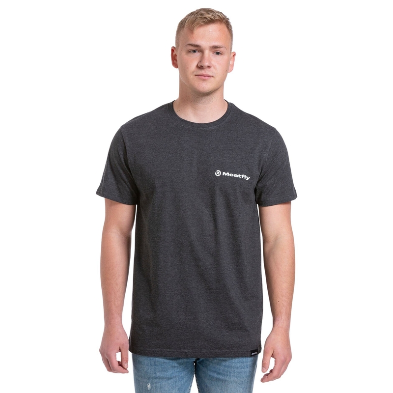 Meatfly Sunset póló szürke