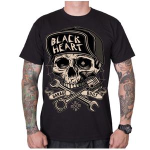 Black Heart Garage Built férfi póló