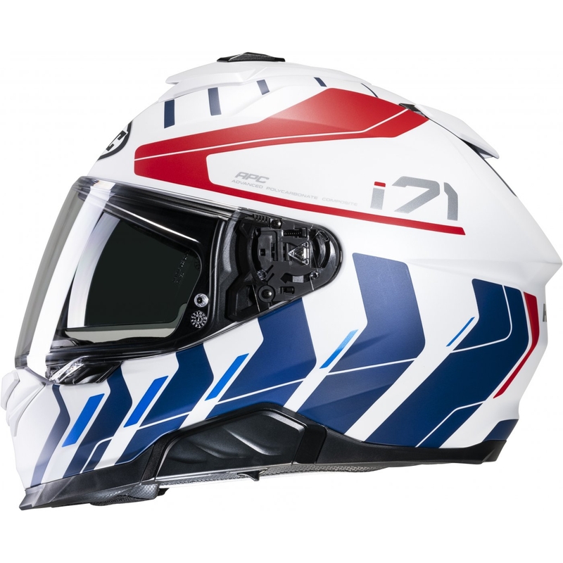 HJC i71 Simo MC21SF zárt bukósisak piros-kék-fehér