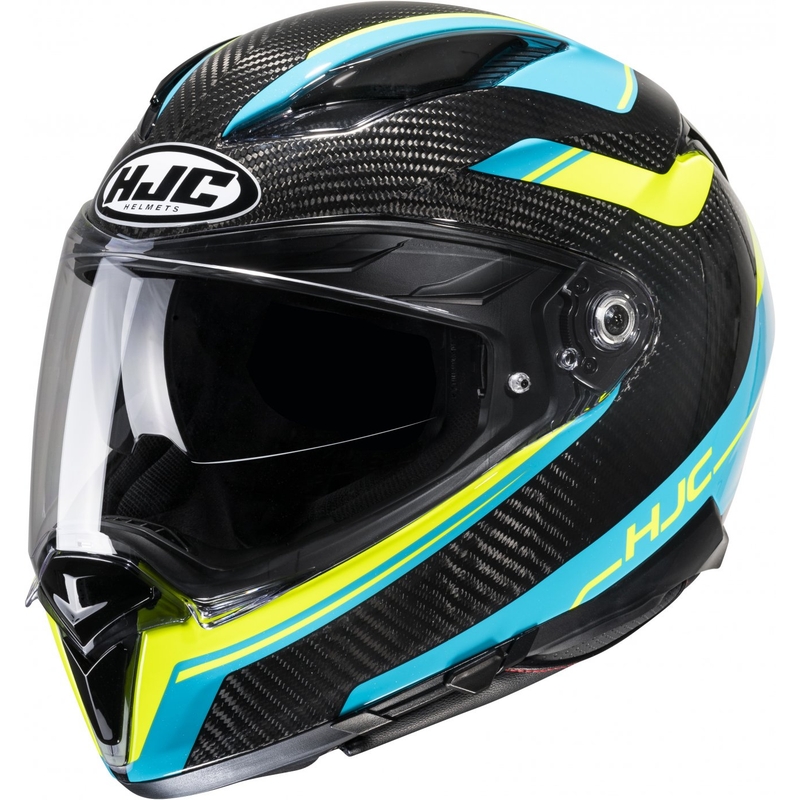 HJC F70 Carbon Ubis MC34H zárt bukósisak fekete-kék-sárga