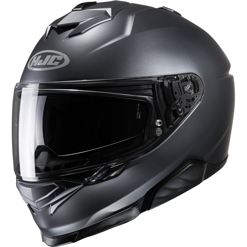 HJC i71 Solid semi flat zárt bukósisak antracit
