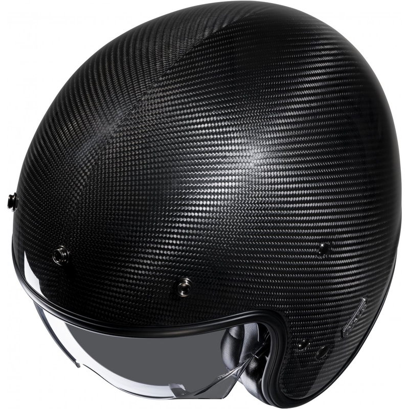 HJC V31 Carbon nyitott bukósisak fekete