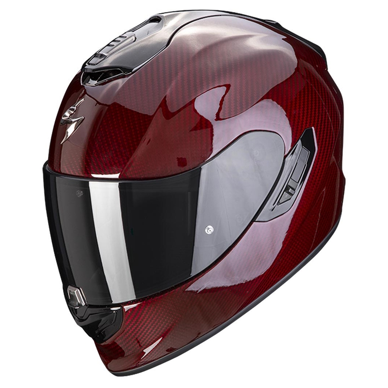 Scorpion EXO-1400 EVO Carbon Air zárt bukósisak piros