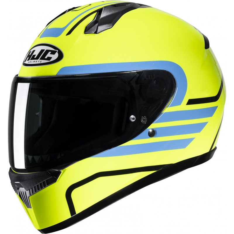 HJC C10 Lito MC3H zárt bukósisak kék-fluo sárga