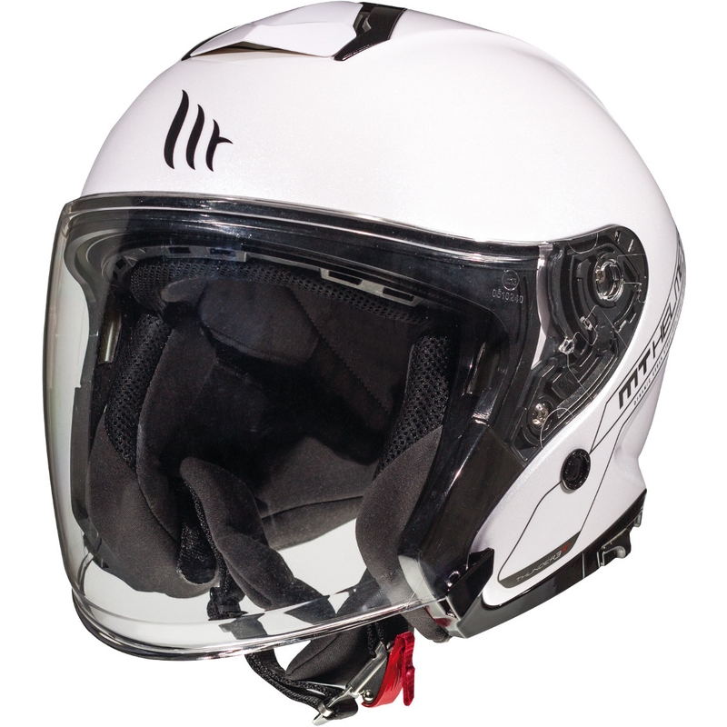 MT Thunder 3 SV Solid nyitott motoros sisak fehér kiárusítás
