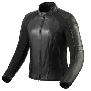 Revit Maci női motoros bőr kabát fekete