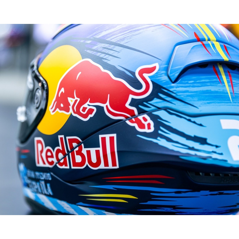 HJC RPHA 1 Redbull Jerez GP MC21SF zárt bukósisak piros-sárga-kék