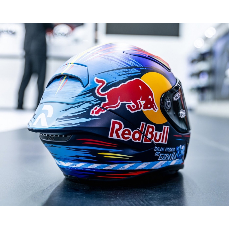 HJC RPHA 1 Redbull Jerez GP MC21SF zárt bukósisak piros-sárga-kék