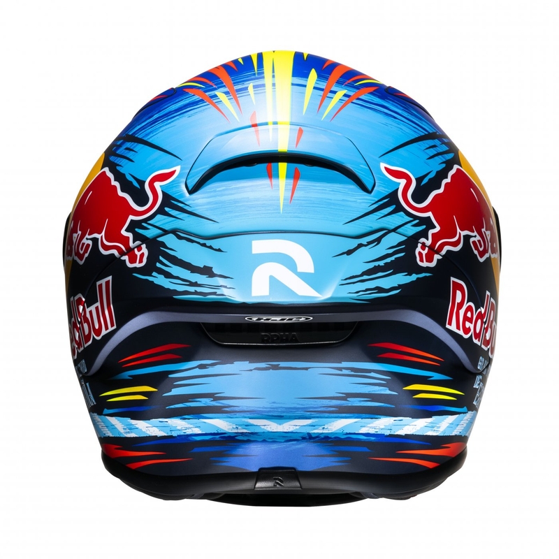 HJC RPHA 1 Redbull Jerez GP MC21SF zárt bukósisak piros-sárga-kék