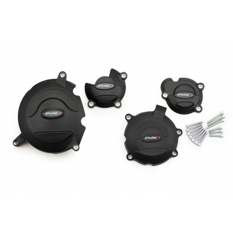 Engine protective covers PUIG fekete