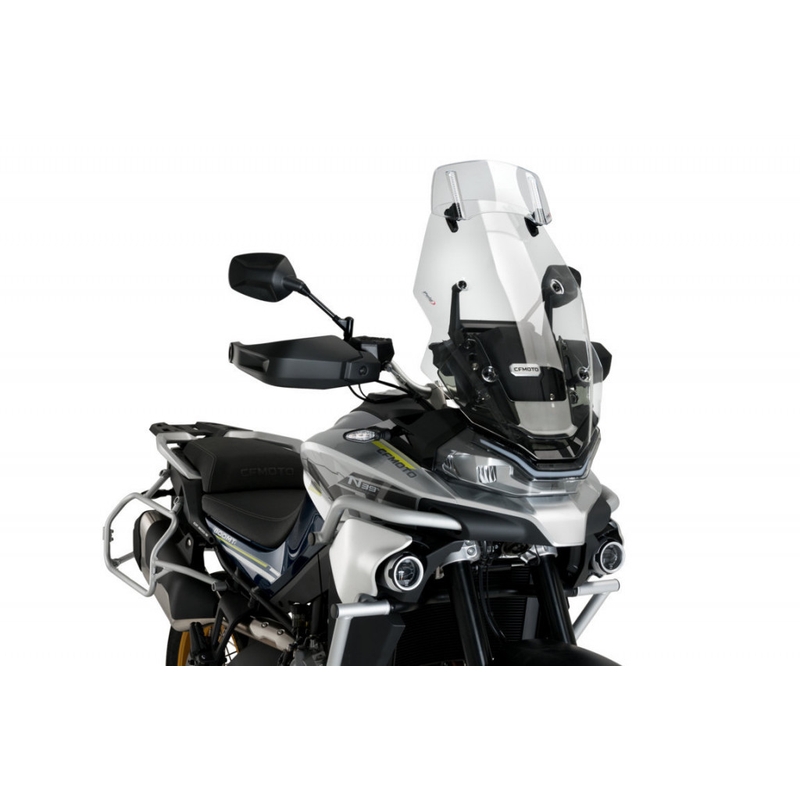 Windscreen PUIG TOURING WITH VISOR smoke