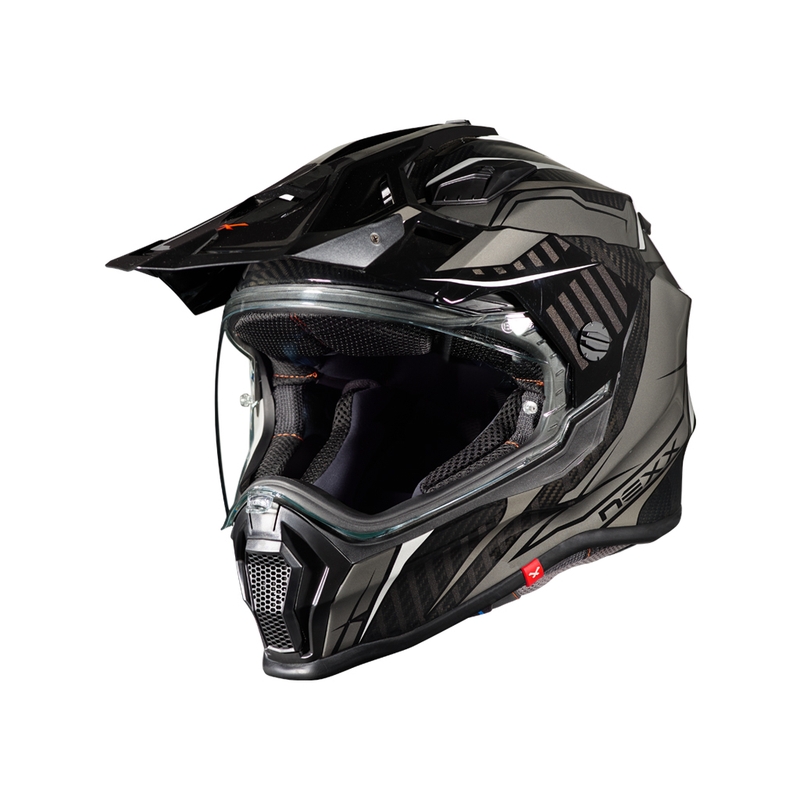 NEXX X.WRL Atika enduro bukósisak fekete-szürke kiárusítás
