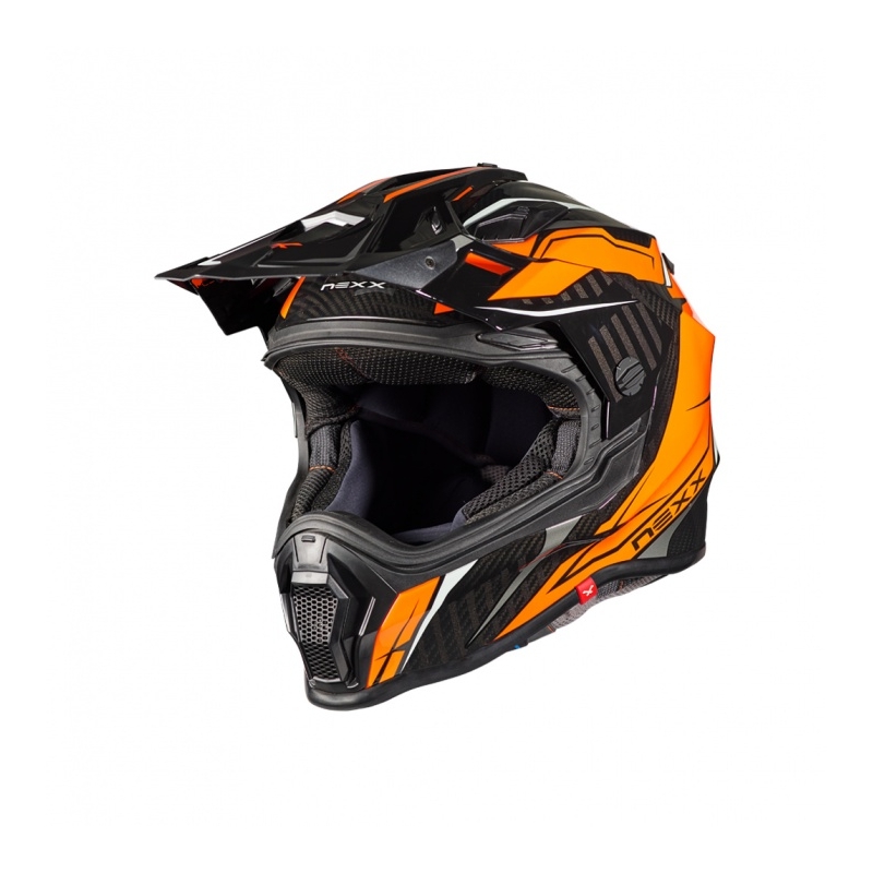 NEXX X.WRL Atika enduro bukósisak fekete-narancssárga kiárusítás