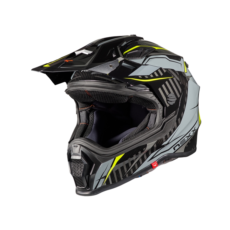 NEXX X.WRL Atika enduro bukósisak szürke-fluo sárga kiárusítás