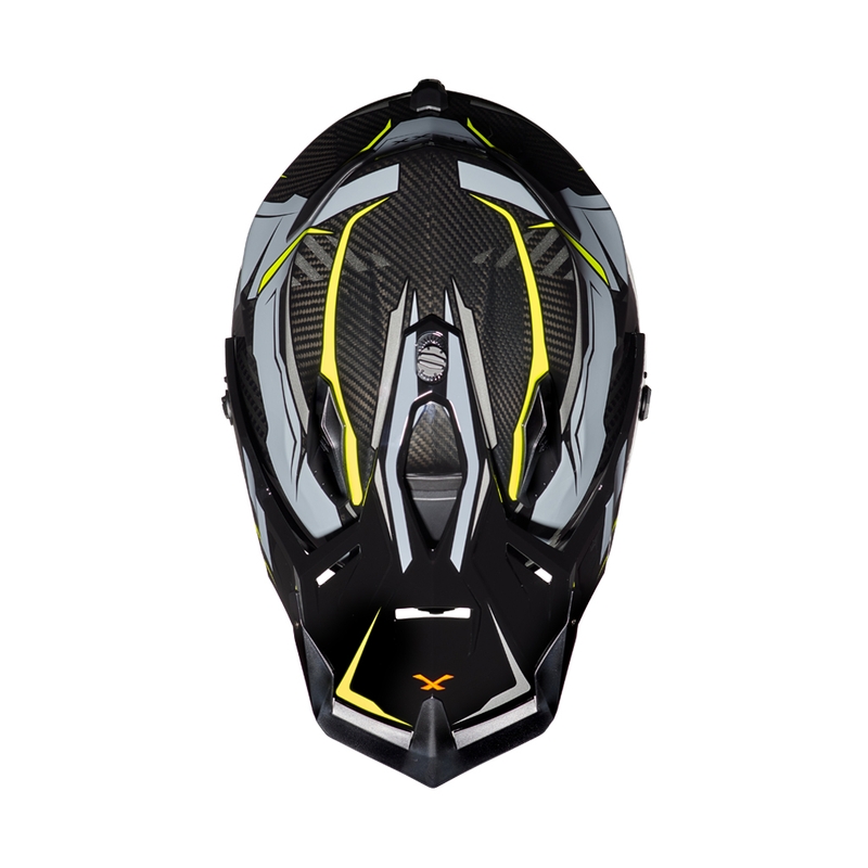 NEXX X.WRL Atika enduro bukósisak szürke-fluo sárga kiárusítás