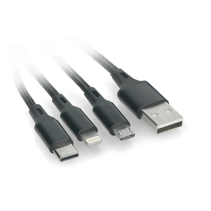 MotoZem 3 az 1-ben USB kábel