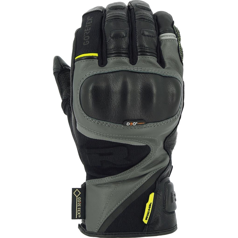 RICHA Atlantic Gore-Tex hosszú motoros kesztyű fekete-fluo kiárusítás