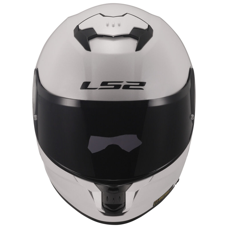 LS2 FF808 Stream II zárt motoros bukósisak fényes fehér