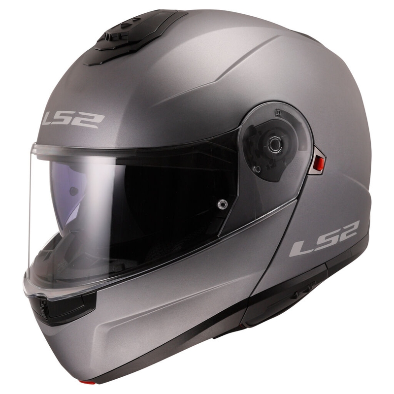 LS2 FF908 Strobe II felnyitható bukósisak titán matt