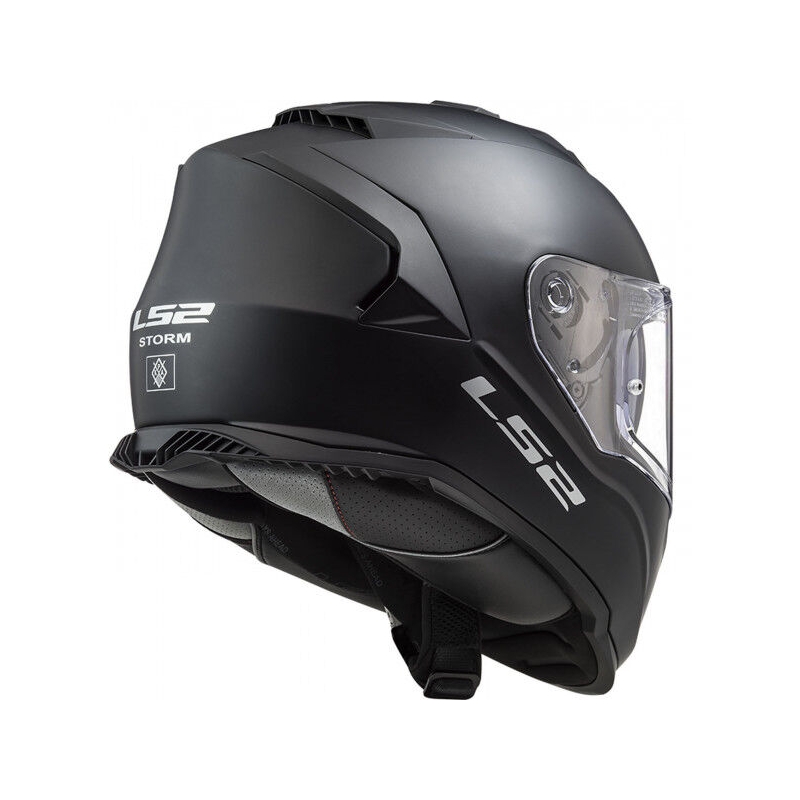 LS2 FF800 Storm II Solid zárt bukósisak matt fekete