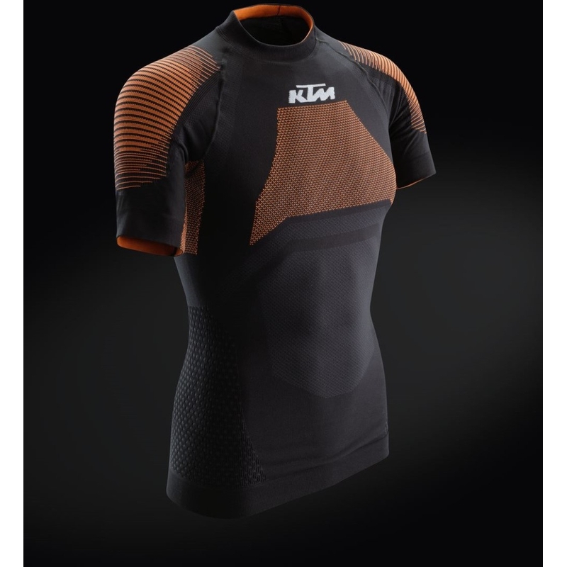 KTM Performance rövid ujjú thermo póló fekete-narancssárga kiárusítás