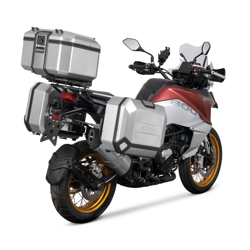 4P System fitting kit SHAD (for cases and bags TERRA and SH38X) részére QJMOTOR SRT 800 / X 2022-2026