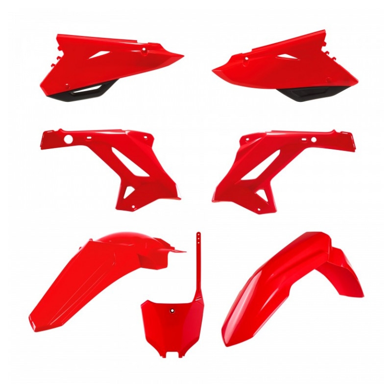 Dugattyú készlet POLISPORT restyling piros részére HONDA CR 125 R 2000-2001, HONDA CR 250 R 2000-2001