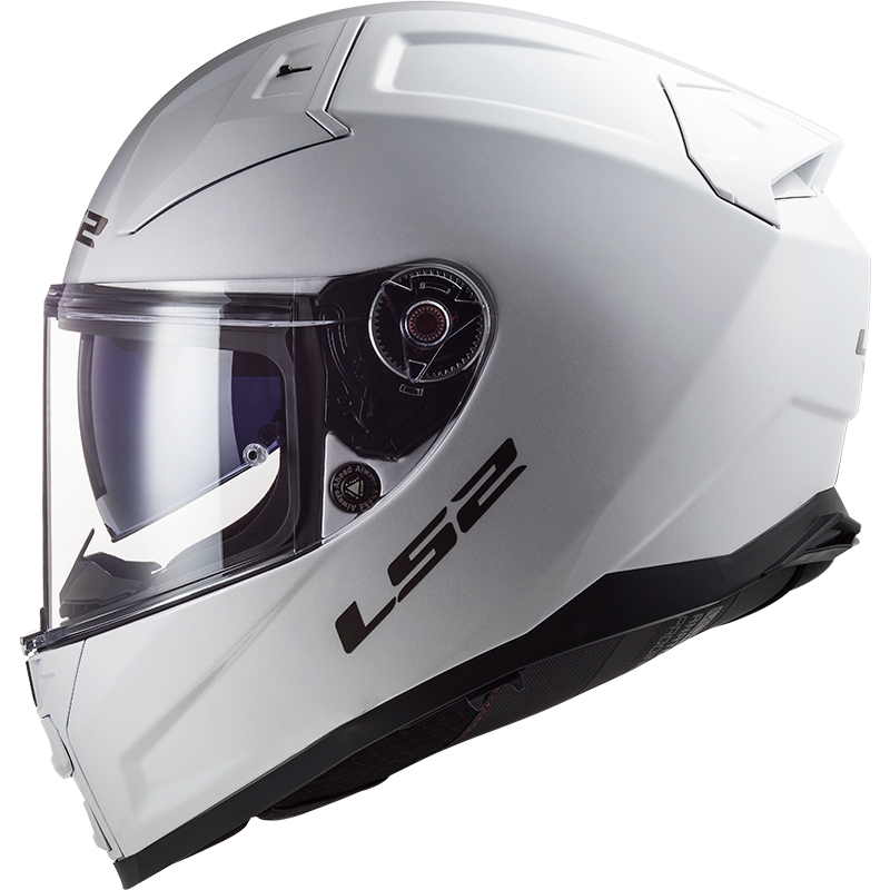LS2 FF811 Vector II Solid zárt motoros bukósisak fehér