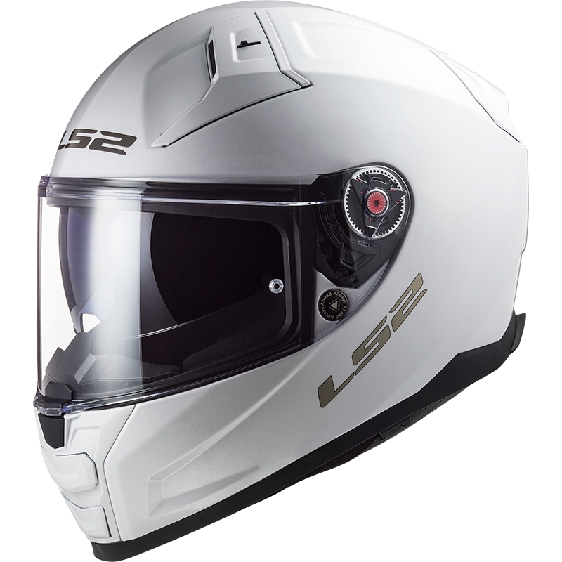 LS2 FF811 Vector II Solid zárt motoros bukósisak fehér