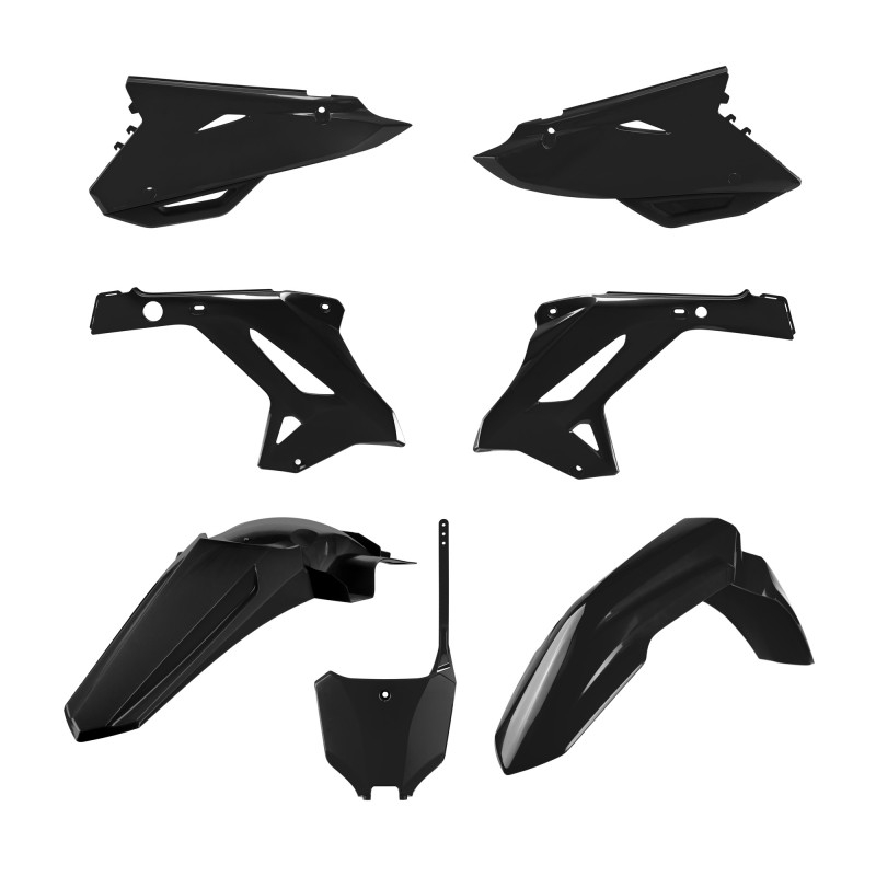 Dugattyú készlet POLISPORT fekete részére HONDA CR 125 R 2000-2001, HONDA CR 250 R 2000-2001