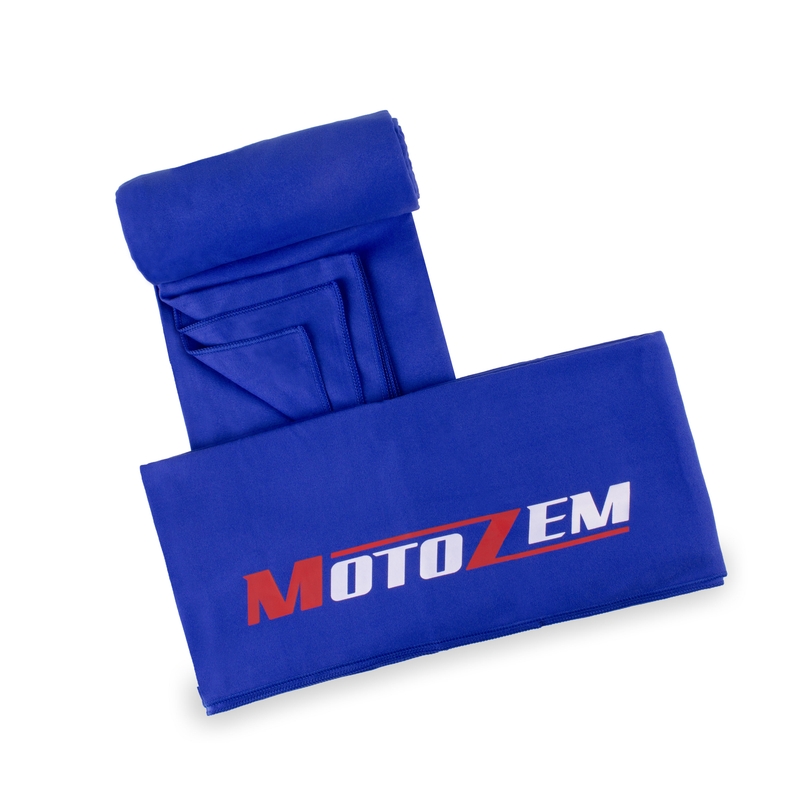 MotoZem törölköző kék