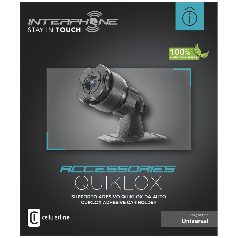Interphone QUIKLOX ragasztható tartó