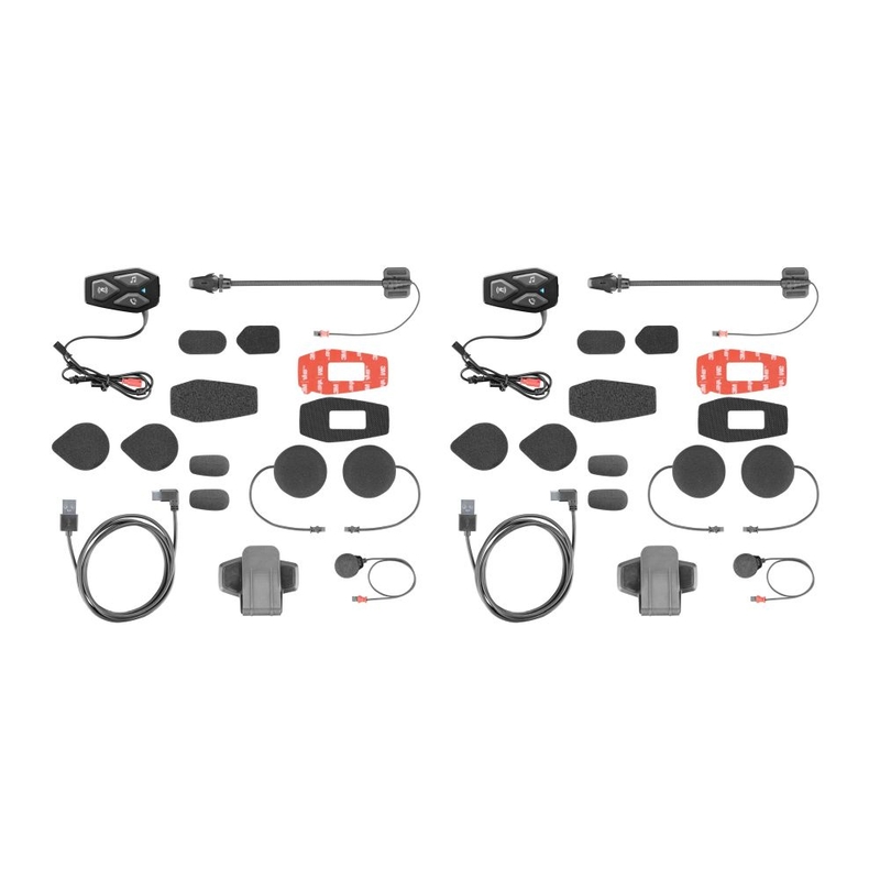Interphone U-COM3 Twin Pack bluetooth headset