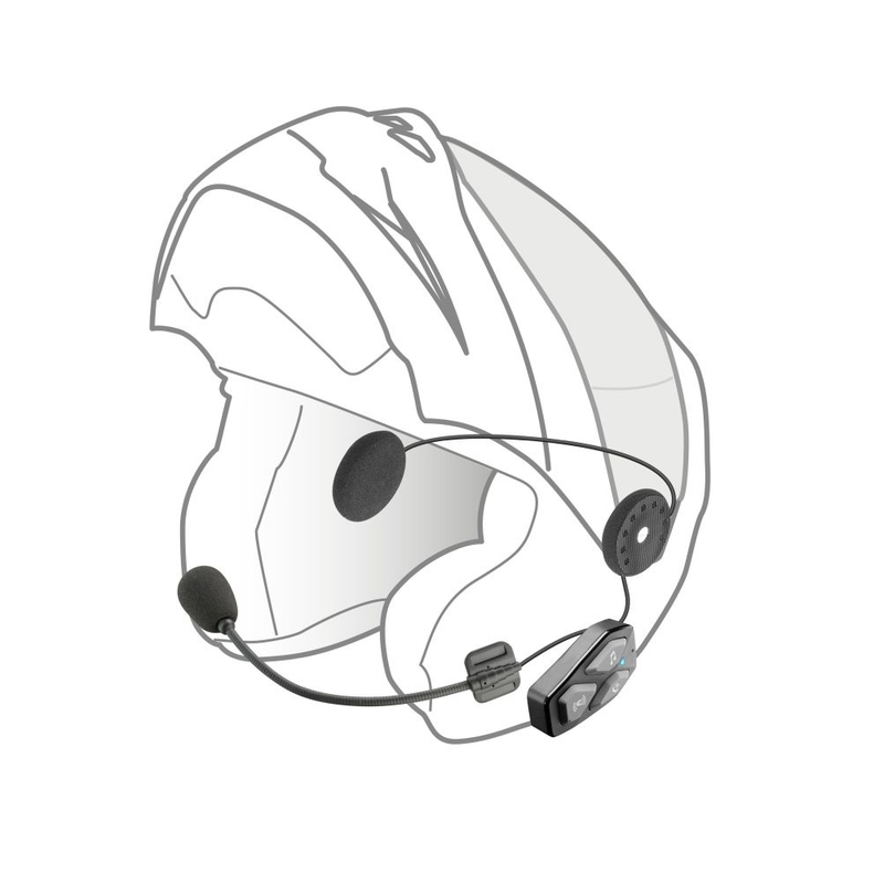 Interphone U-COM3 Twin Pack bluetooth headset