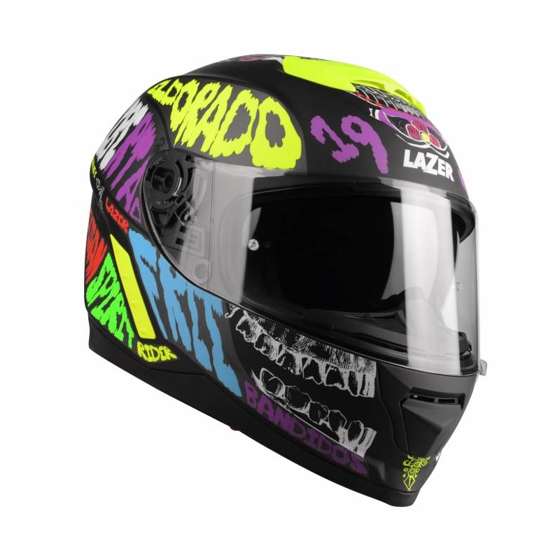 Lazer Rafale Mexicana zárt bukósisak multicolor