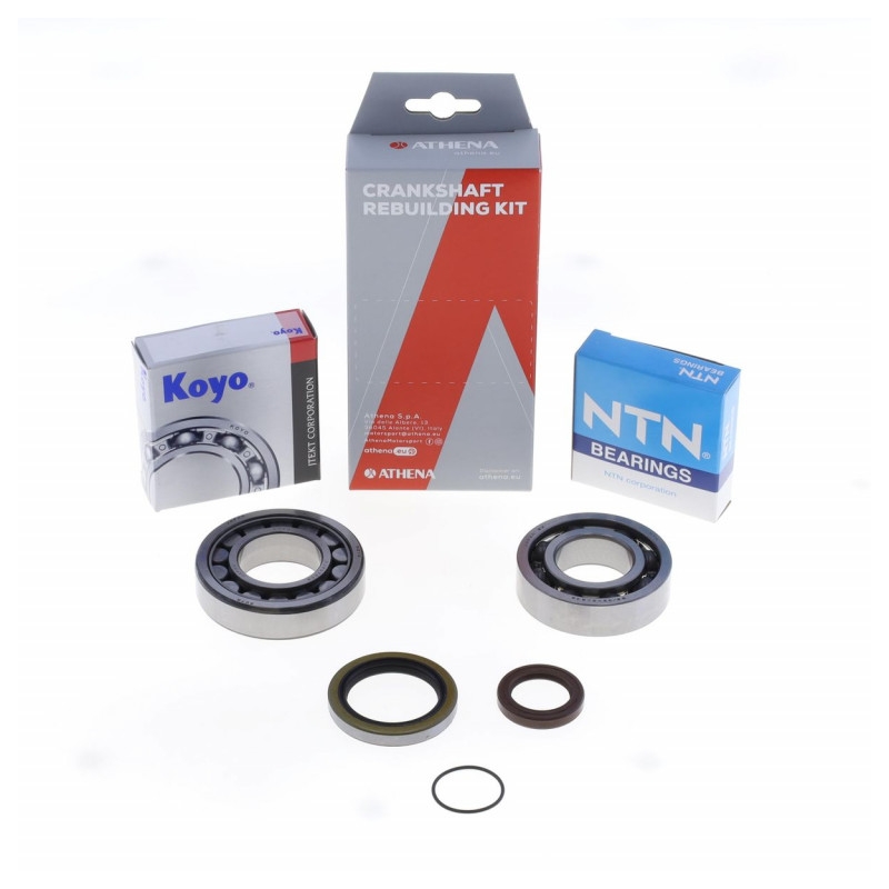 Crankshaft rebuilding kit ATHENA (bearing and oil seal kit)