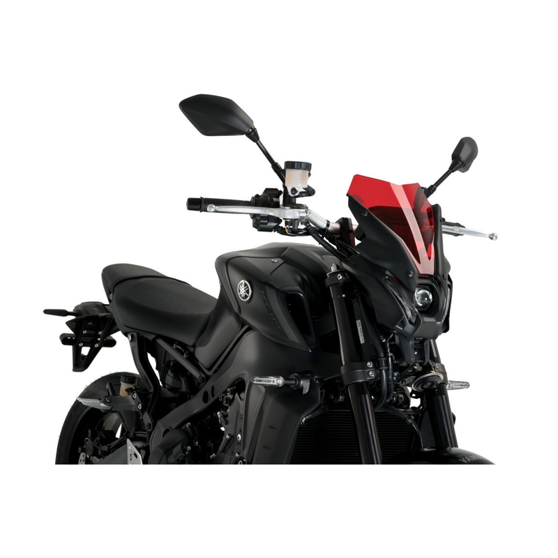 Windshield PUIG NEW GEN. SPORT piros