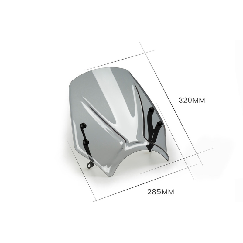 Windshield PUIG NEW GEN. SPORT dark smoke