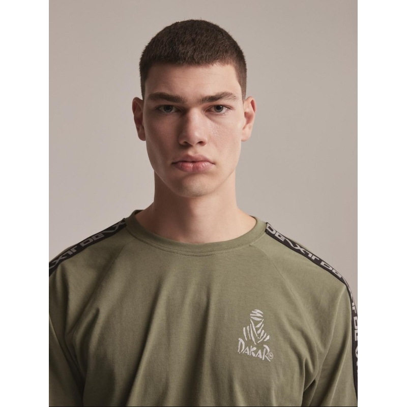 DAKAR DKR LG STRAP hosszú ujjú póló khaki