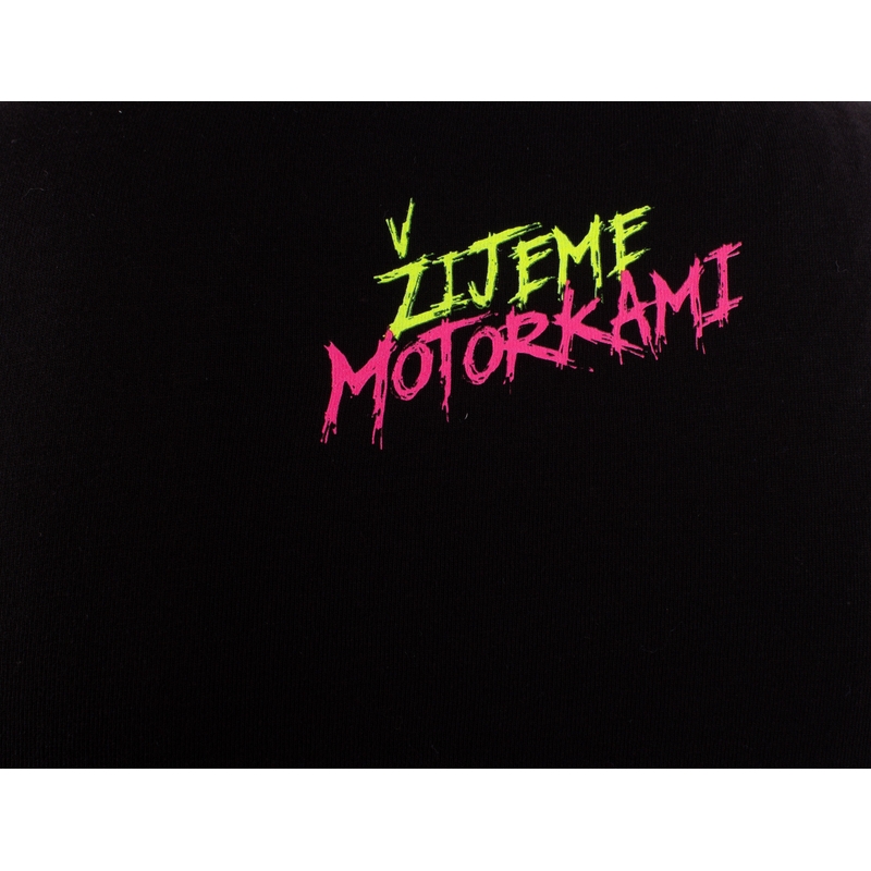 MotoZem - Žijeme motorkami gyerek lány póló