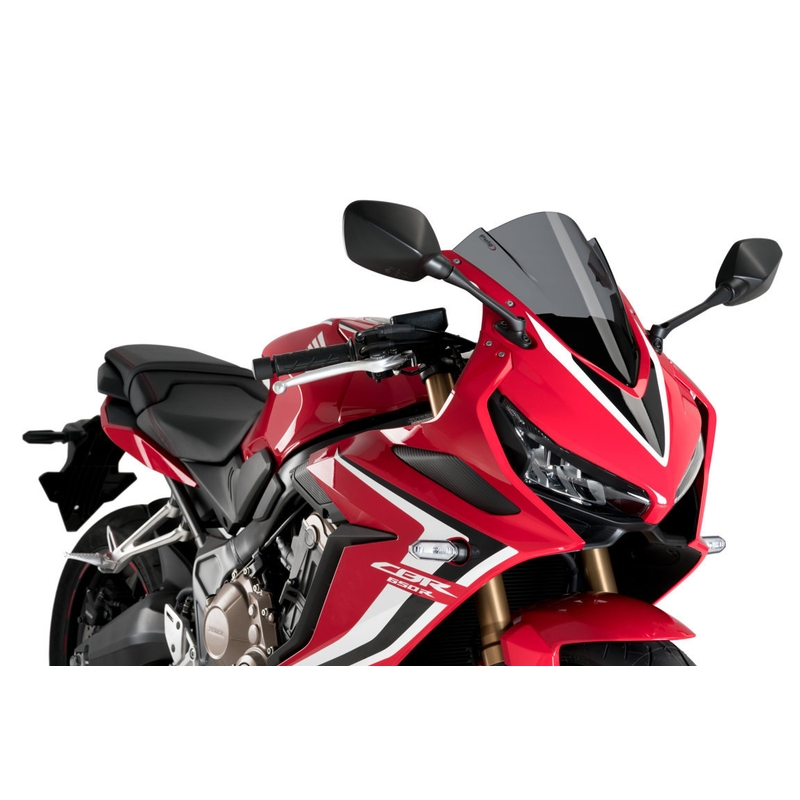 Windscreen PUIG RACING dark smoke