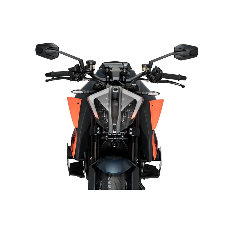 Side spoilers PUIG DOWNFORCE fekete részére KTM Super Duke 1290 / R 2020-2024, KTM Super Duke 1290 RR 2022-2024