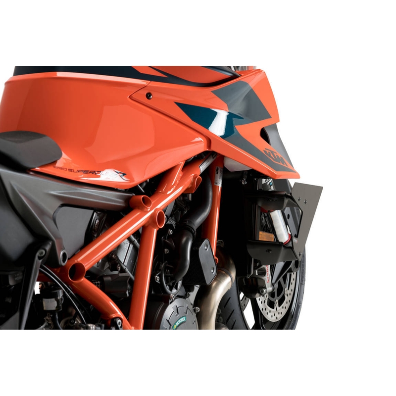 Side spoilers PUIG DOWNFORCE fekete részére KTM Super Duke 1290 / R 2020-2024, KTM Super Duke 1290 RR 2022-2024