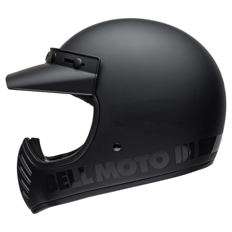 Bell Moto-3 Classic motoros bukósisak fekete matt