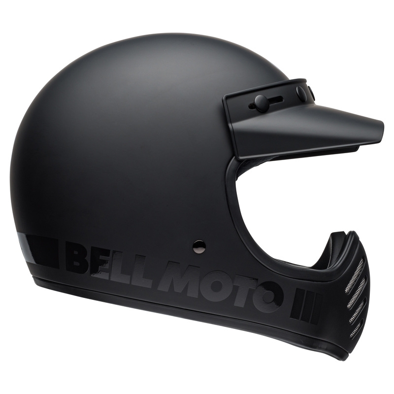 Bell Moto-3 Classic motoros bukósisak fekete matt