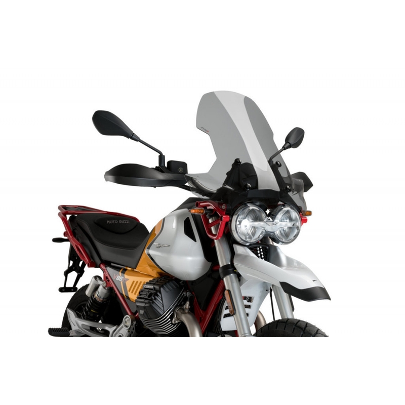 Windscreen PUIG TOURING smoke részére MOTO GUZZI V 85 TT 850 / Travel 2019-2023