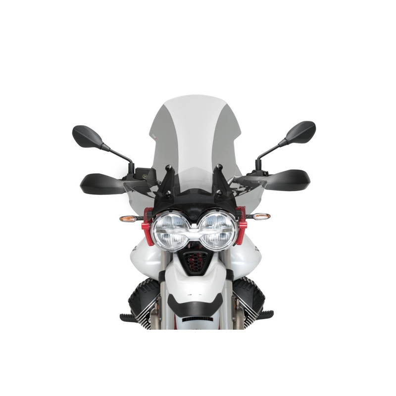 Windscreen PUIG TOURING smoke részére MOTO GUZZI V 85 TT 850 / Travel 2019-2023