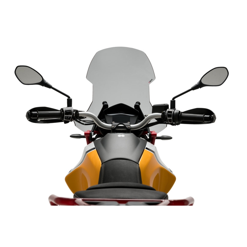 Windscreen PUIG TOURING smoke részére MOTO GUZZI V 85 TT 850 / Travel 2019-2023
